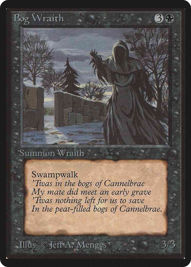 Bog Wraith [96] [Limited Edition Beta] [Non-Foil]