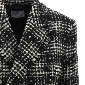 Giuseppe Di Morabito Tweed And Rhinestone Blazer