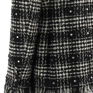 Giuseppe Di Morabito Tweed And Rhinestone Blazer