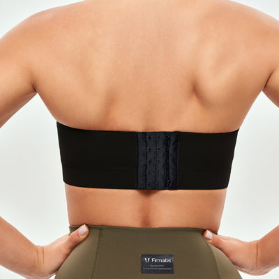 Strapless Sports Bra - Black