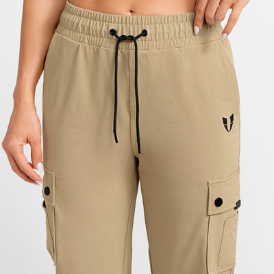 Cargo Pocket Moto leggings - Khaki