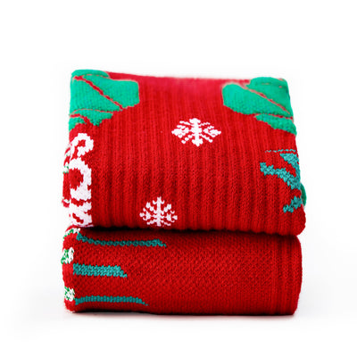 Firm abs Christmas Stockings - Red