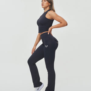 Padded Workout Tank - Black