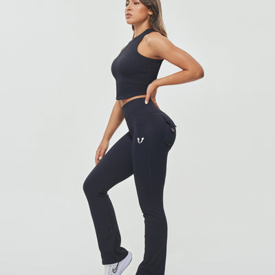 Padded Workout Tank - Black