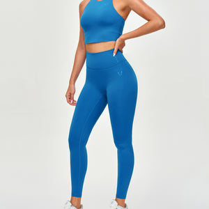 Padded Athletic Tank - Blue