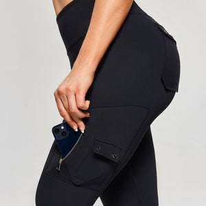Lightweight Utility Cargo Pants - Black