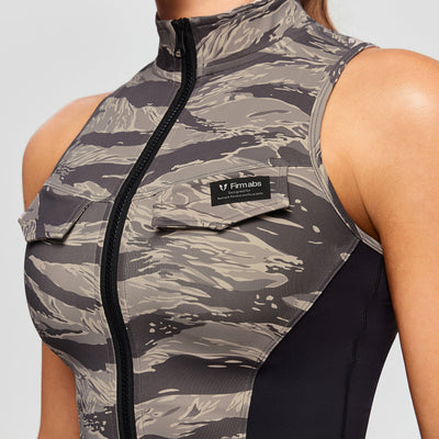 Army Abs Tank - Tiger Stripe Camo