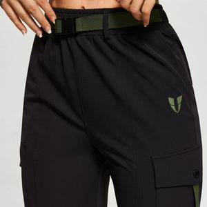 Moto Active Ankle Pants - Black
