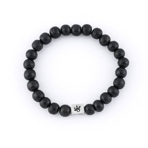 Ebony Karungali Beads Bracelet