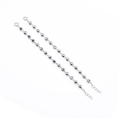 Real Silver Beads Nazariya for Kids