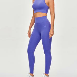 Seamless Scrunch Butt Leggings - Purple