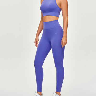 Seamless Scrunch Butt Leggings - Purple