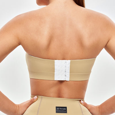 Strapless Sports Bra - Khaki Yellow