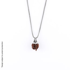 Adiyogi Pendant (Ganesh Mukhi Nepali  Rudraksha) With Chain