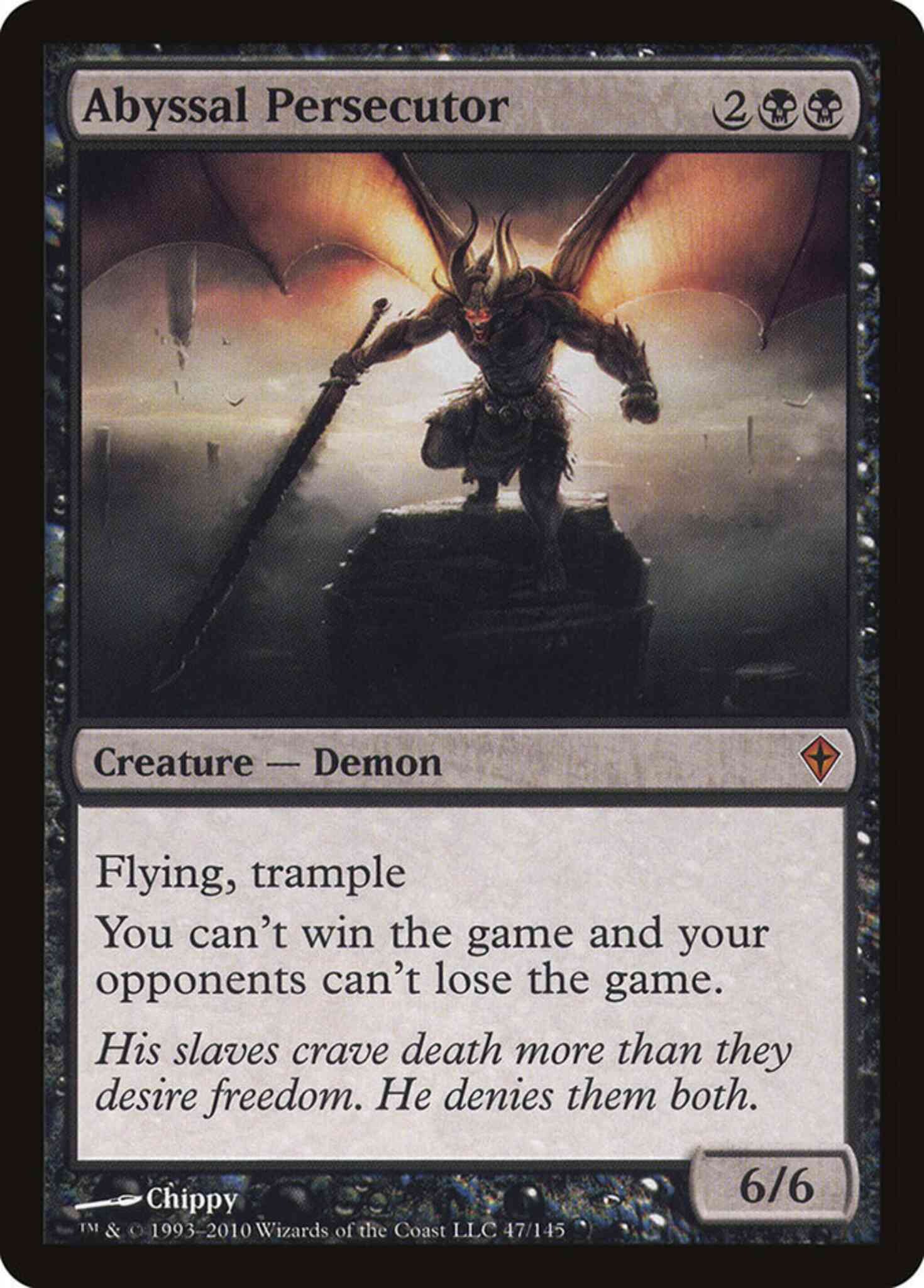 Abyssal Persecutor [47] [Worldwake] [Non-Foil]