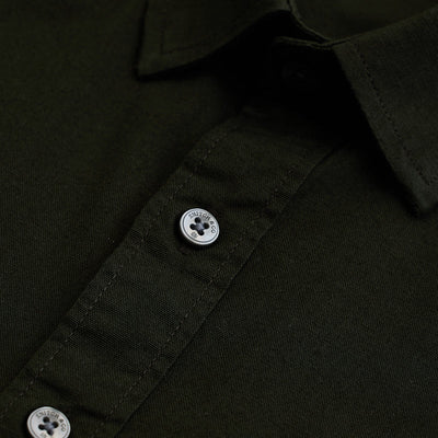 Olive Slim Fit Shirt