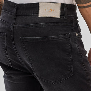 Charcoal Grey Slim Fit Jeans