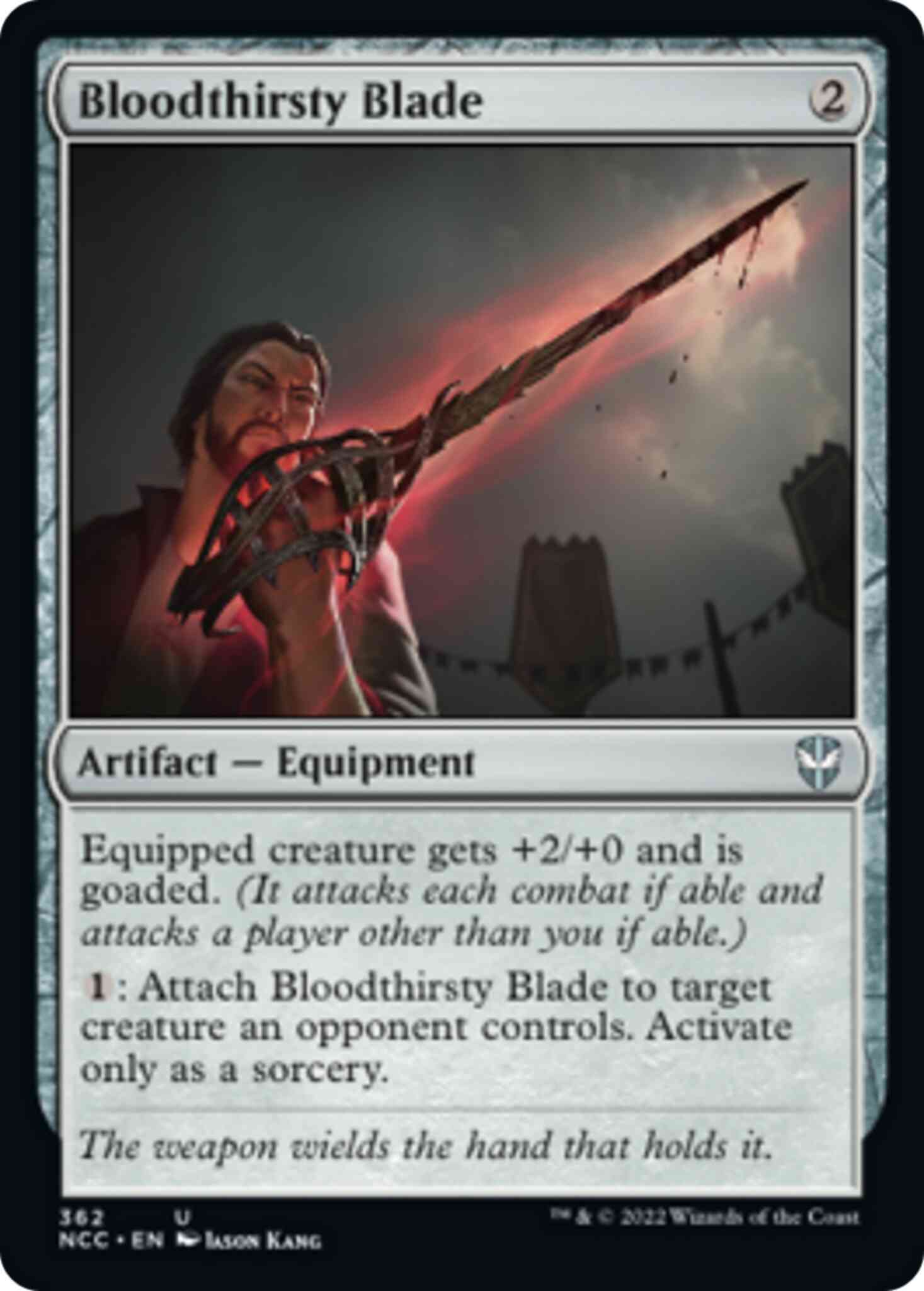 Bloodthirsty Blade [362] [Streets of New Capenna: Commander] [Non-Foil]