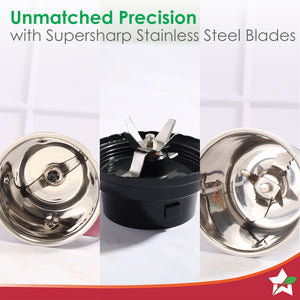 Acura Plus Mixer Grinder | 750W | 4 Jars for Blending by blacktree