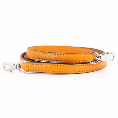 HERMÈS Mini Kelly II Moutarde (9U) Chevre Palladium hardware