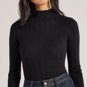 Winter Slay Turtleneck Long Sleeve Bodysuit