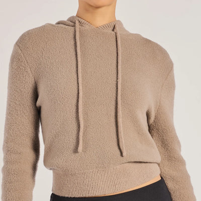 Stay Cozy Ribbed Knit Pullover Hoodie
