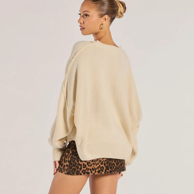 Knit Perfection Crew Neck Pullover Sweater
