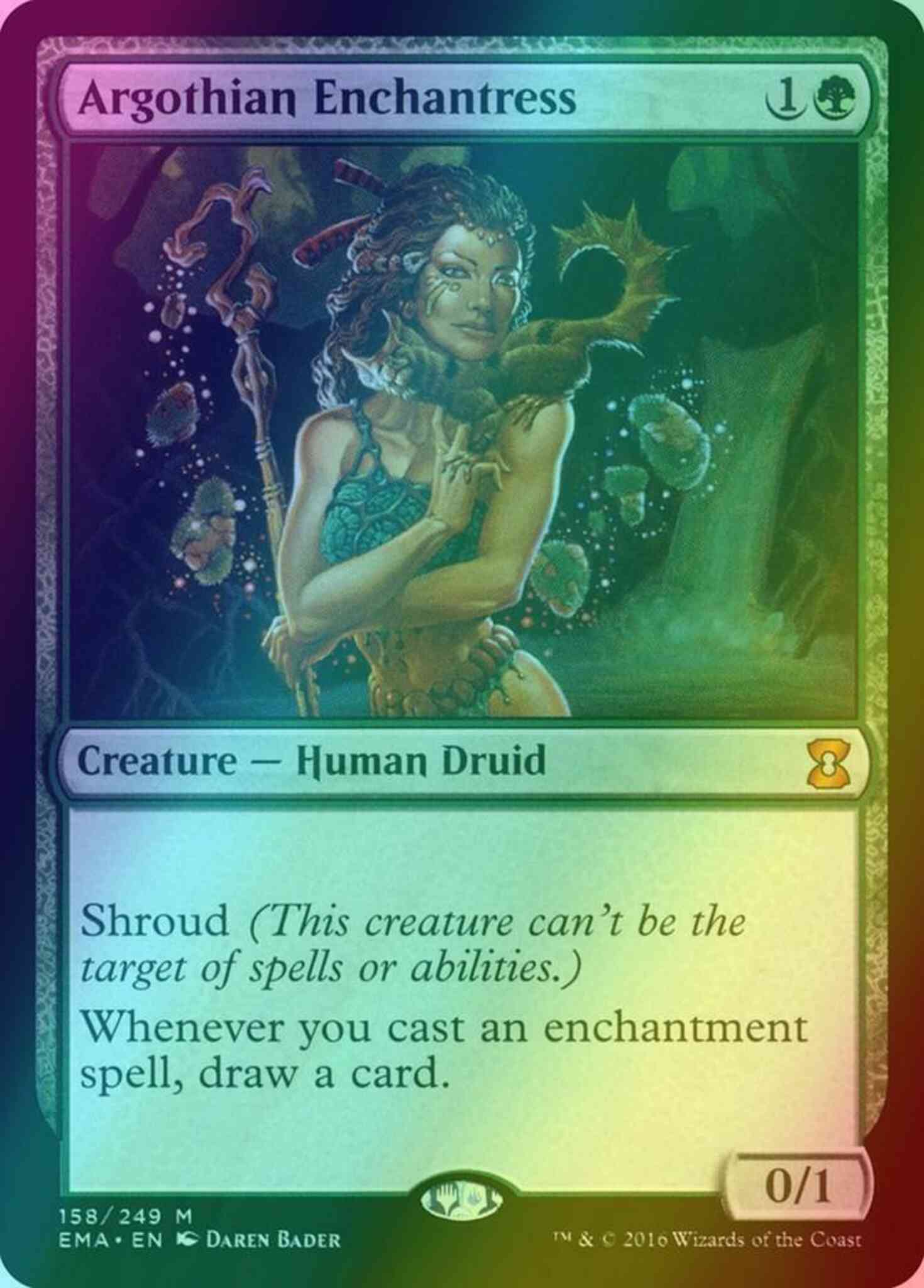 Argothian Enchantress [158] [Eternal Masters] [Foil]