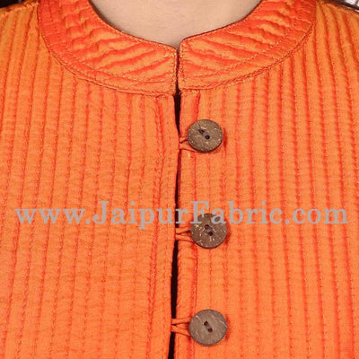 Women Orangish Jacket
