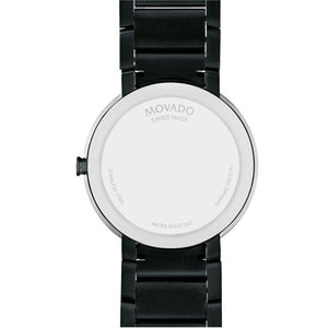 Movado Sapphire Black Dial Unisex 39mm
