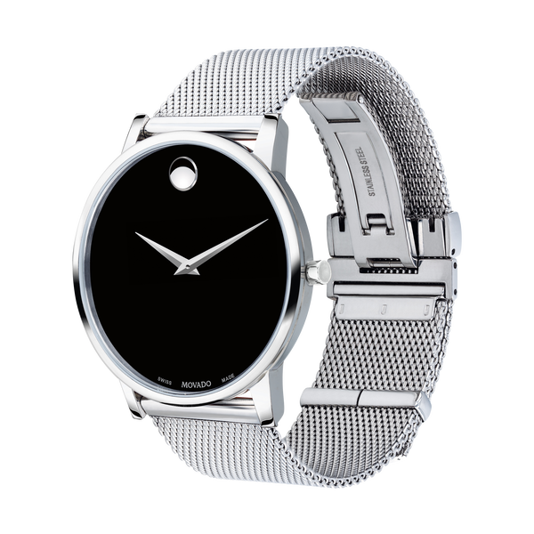 Movado Museum Classic Black Dial Men 40mm