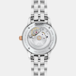 1881 Automatic Women Quartz Mother Of Pearl Dial Analog Stainless Steel Watch 0607488M