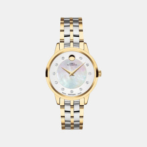1881 Automatic Women Automatic White Dial Analog Stainless Steel Watch 0607489M