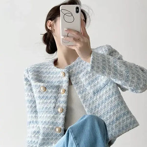 Bravia Statement Woolen Tweed Coat
