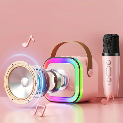 Sweet Voice Changer Bluetooth Speaker + Wireless Mic