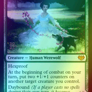 Avabruck Caretaker // Hollowhenge Huntmaster [Prerelease] [187s] [Innistrad: Crimson Vow: Promos] [Foil]