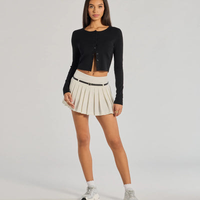 Adorable Trendsetter Pleated Mini Skort