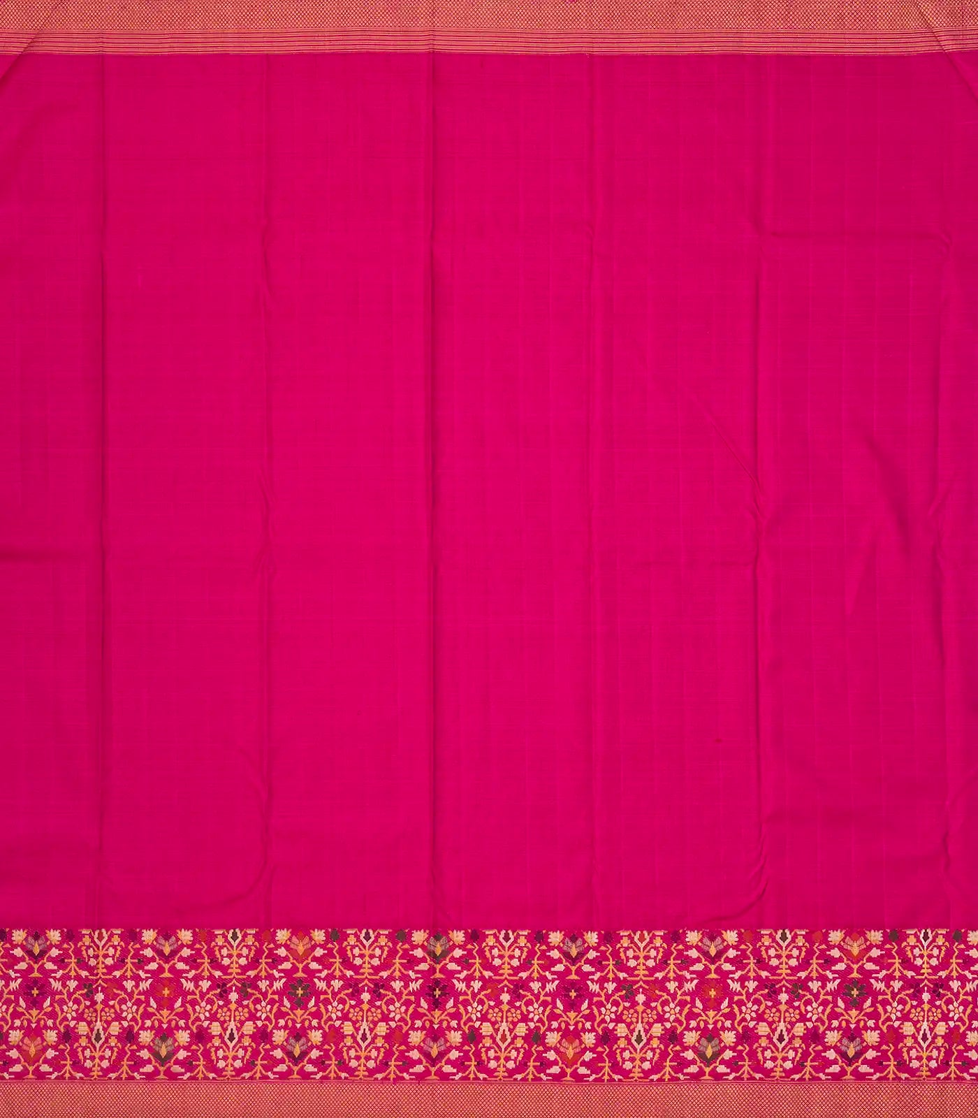 Cardamom Green Handloom Kanchipuram Korvai Silk Saree With Meena Border