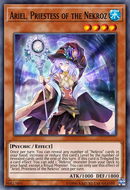 Ariel, Priestess of the Nekroz - MACR-EN031 - Rare - 1st Edition
