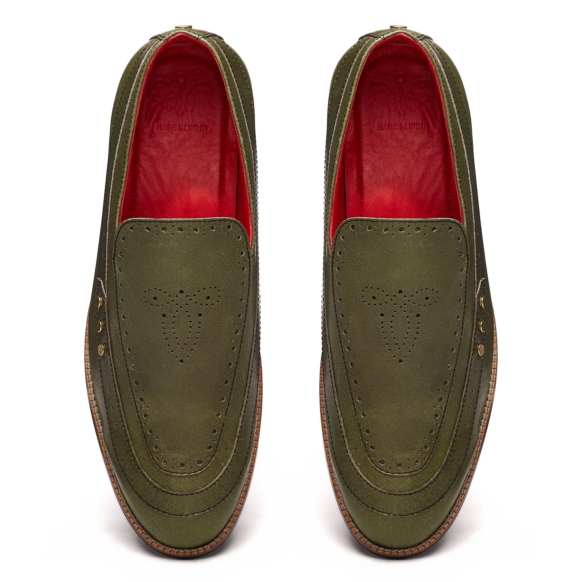 Nizam Loafers Men – Olive