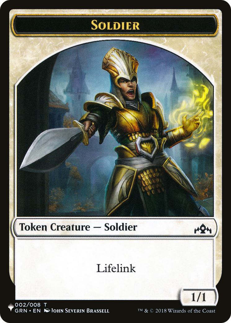 Angel Token (1340) // Soldier Token (02) [SLD/GRN Set Symbol] [Secret Lair Drop] [Non-Foil]