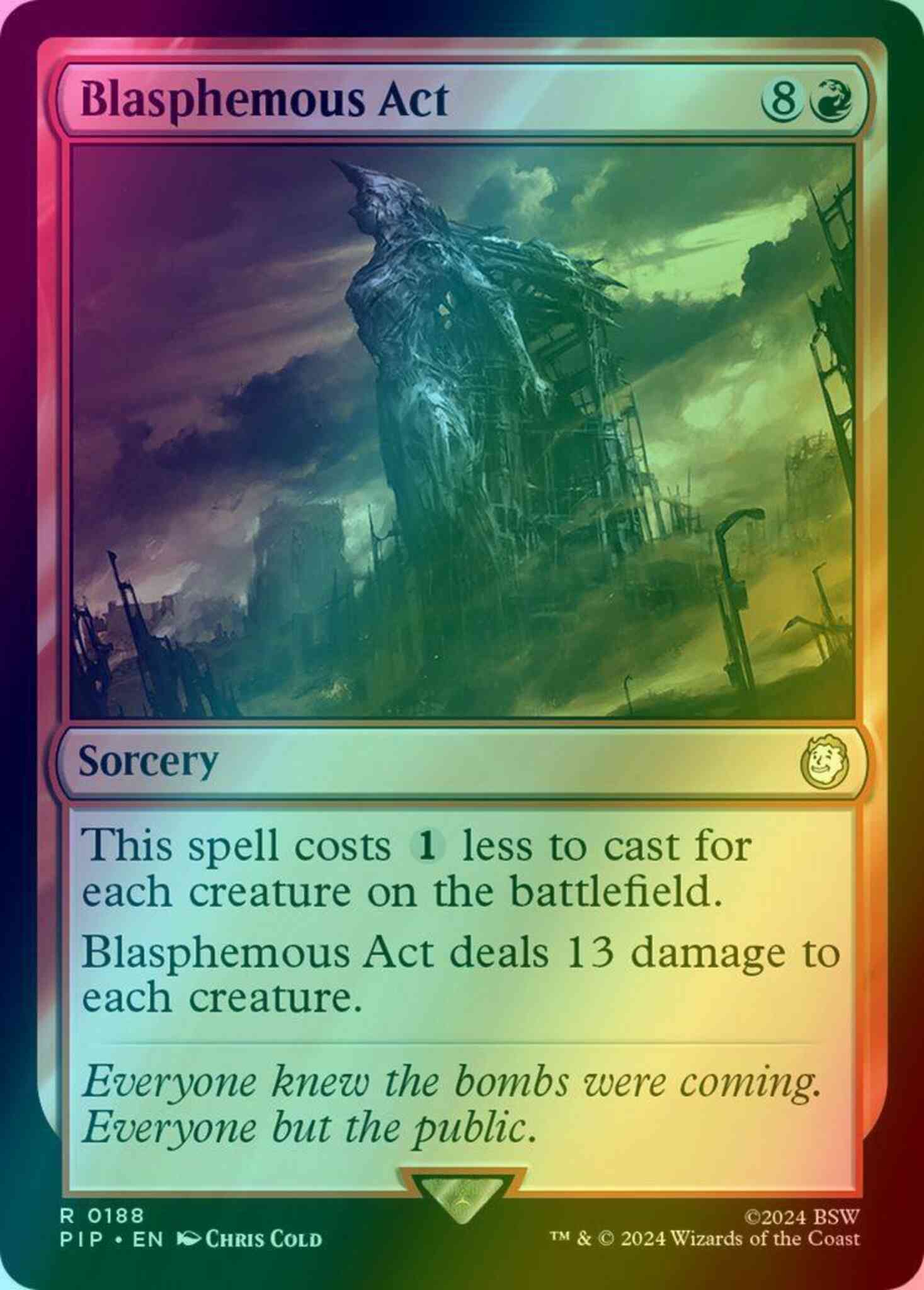 Blasphemous Act [188] [Fallout] [Foil]