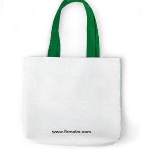 Firmabs Christmas Canvas Bag - White