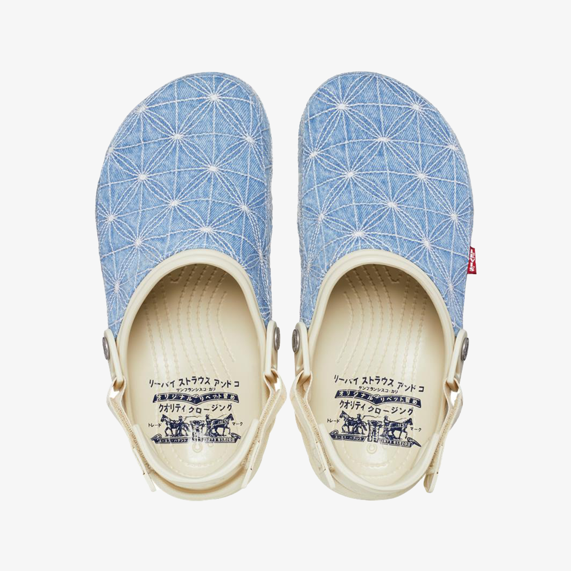 Crocs | LEVIS X CROCS ALL TERRAIN CLOG  { BONE