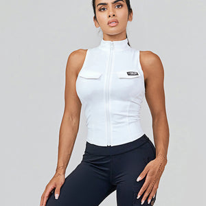 Army Abs Tank - White