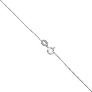 Real Silver Set Chain Pendant and Earrings with Red Stones for Women