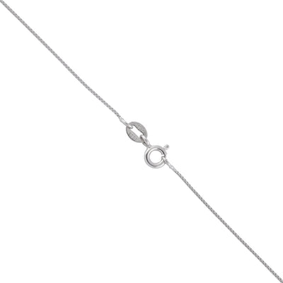 Real Silver Set Chain Pendant and Earrings with Red Stones for Women