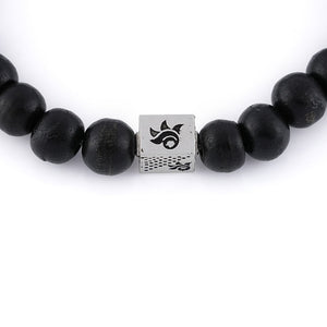 Ebony Karungali Beads Bracelet