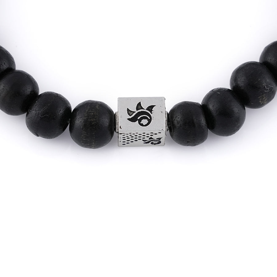 Ebony Karungali Beads Bracelet
