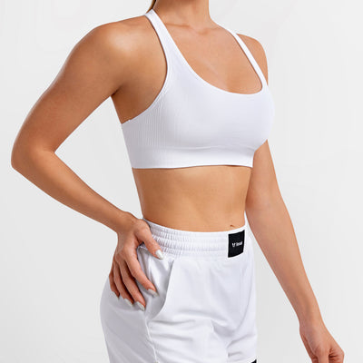Everyday Powerful Seamless Bra - White